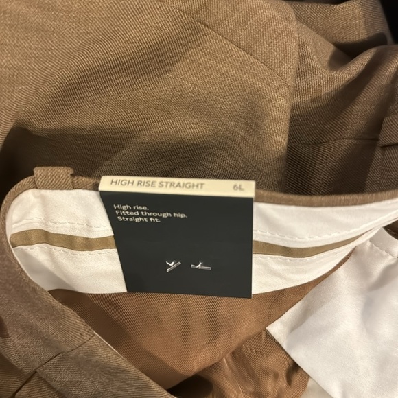 NWT! Banana Republic Camel Siena Straight Wool Pant - Multiple Sizes🤎 - Picture 6 of 6